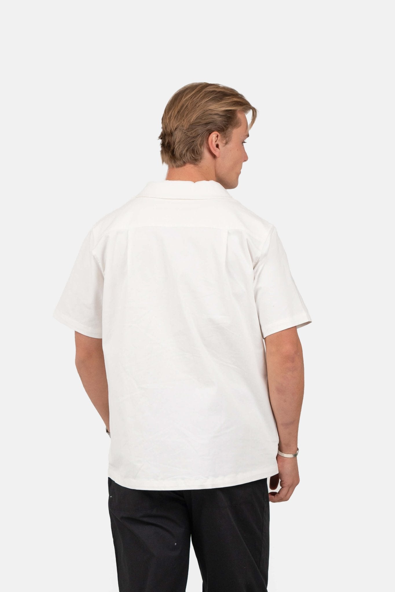 Kortærmede Skjorte - Box fit Hvid |  Skagen-clothing.dk