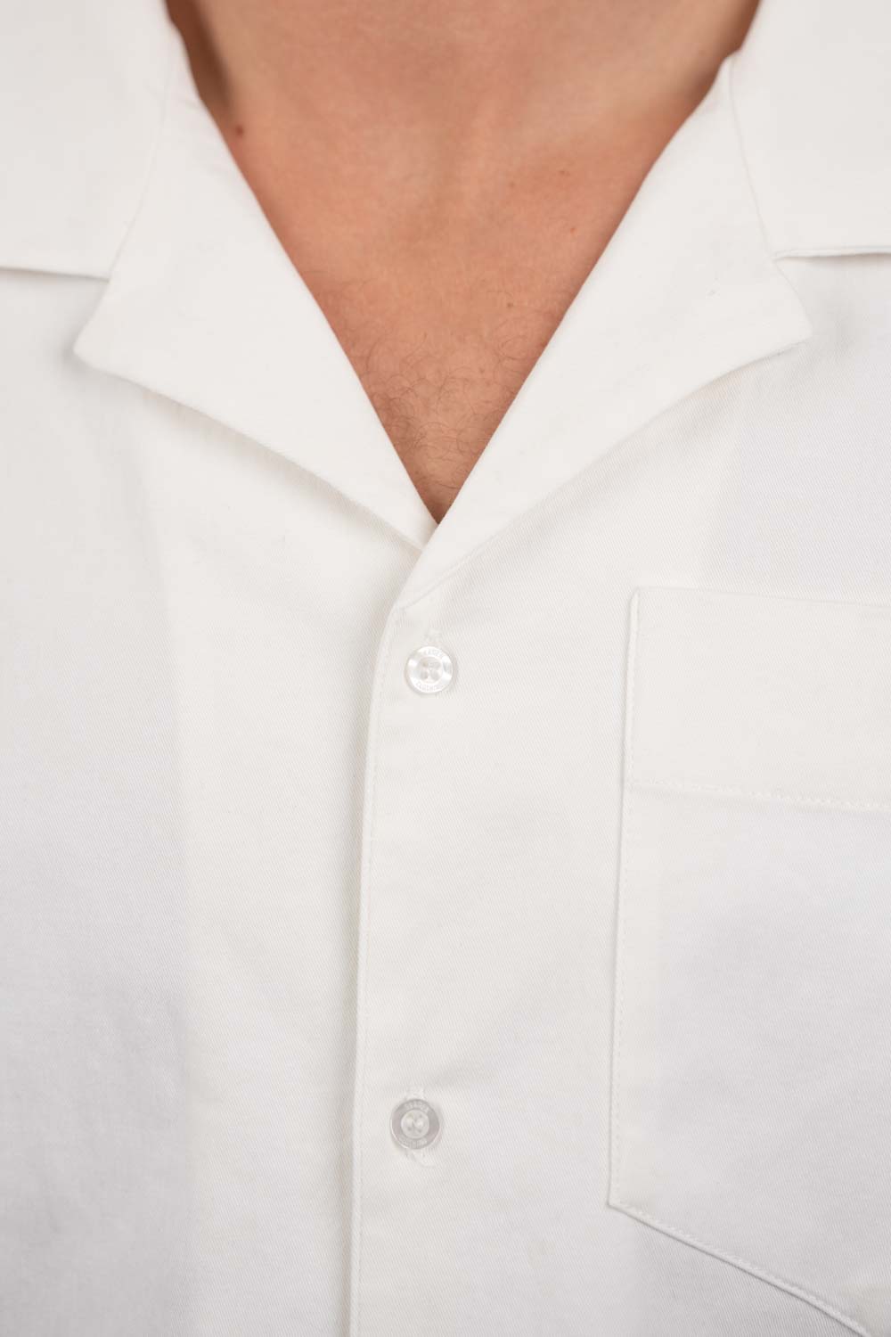 Kortærmede Skjorte - Box fit Hvid |  Skagen-clothing.dk