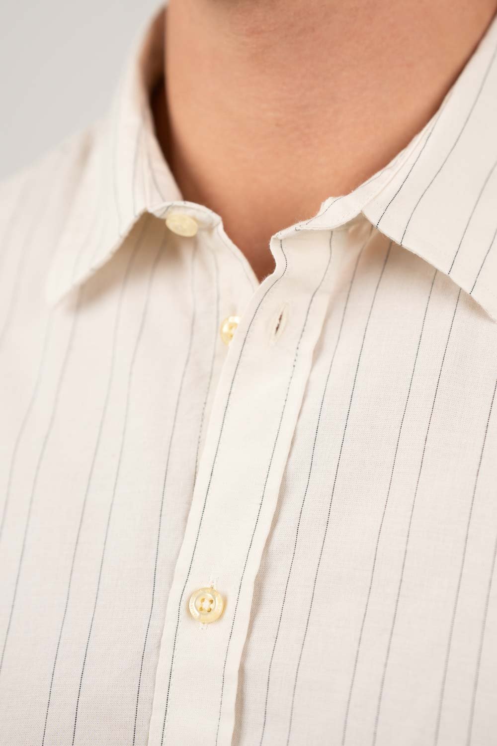Langærmet Pinstriped Skjorte |  Skagen-clothing.dk