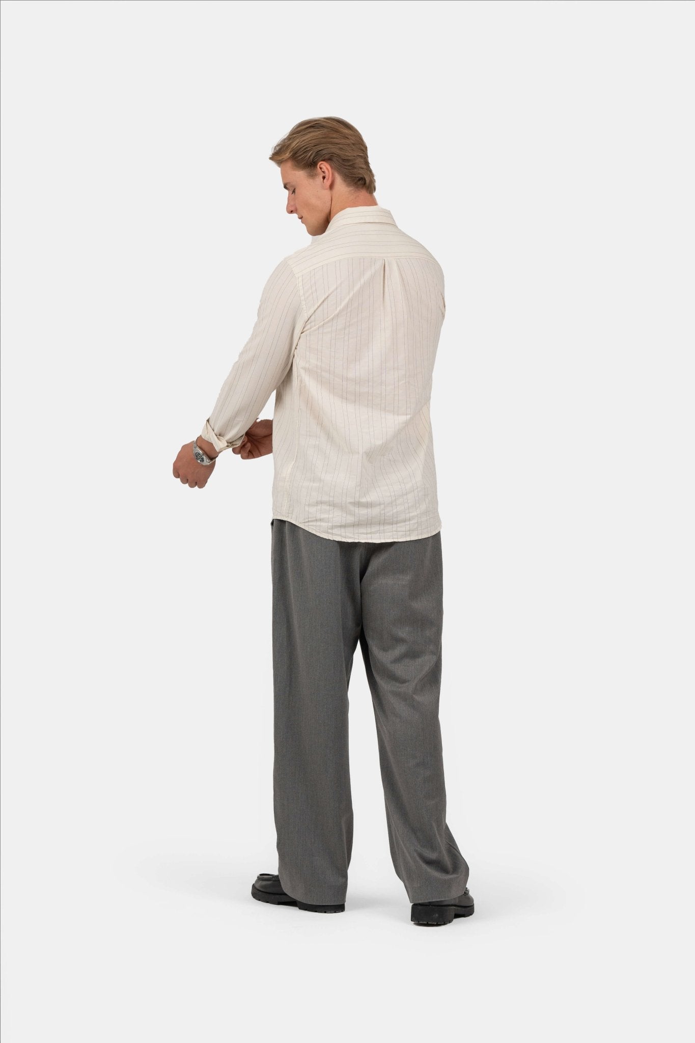 Langærmet Pinstriped Skjorte |  Skagen-clothing.dk