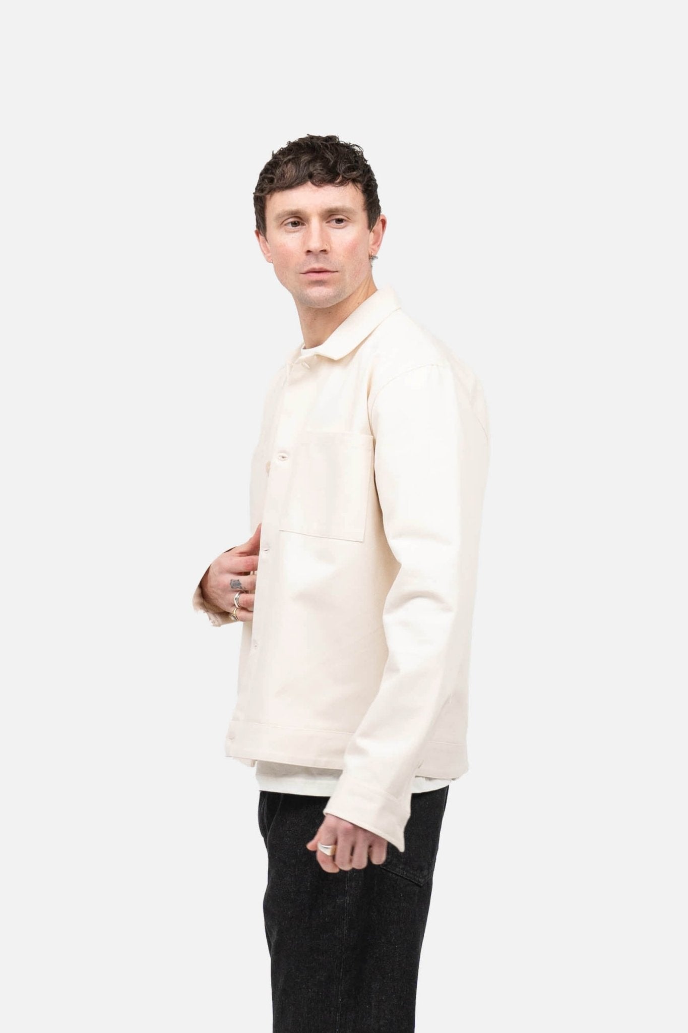 Linen Look Overshirt |  Skagen-clothing.dk