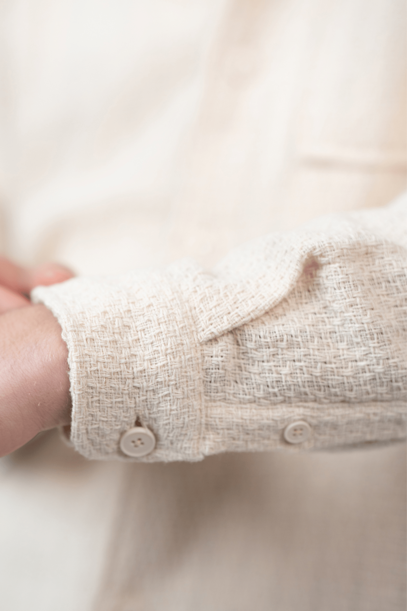 Overshirt Cremehvid |  Skagen-clothing.dk