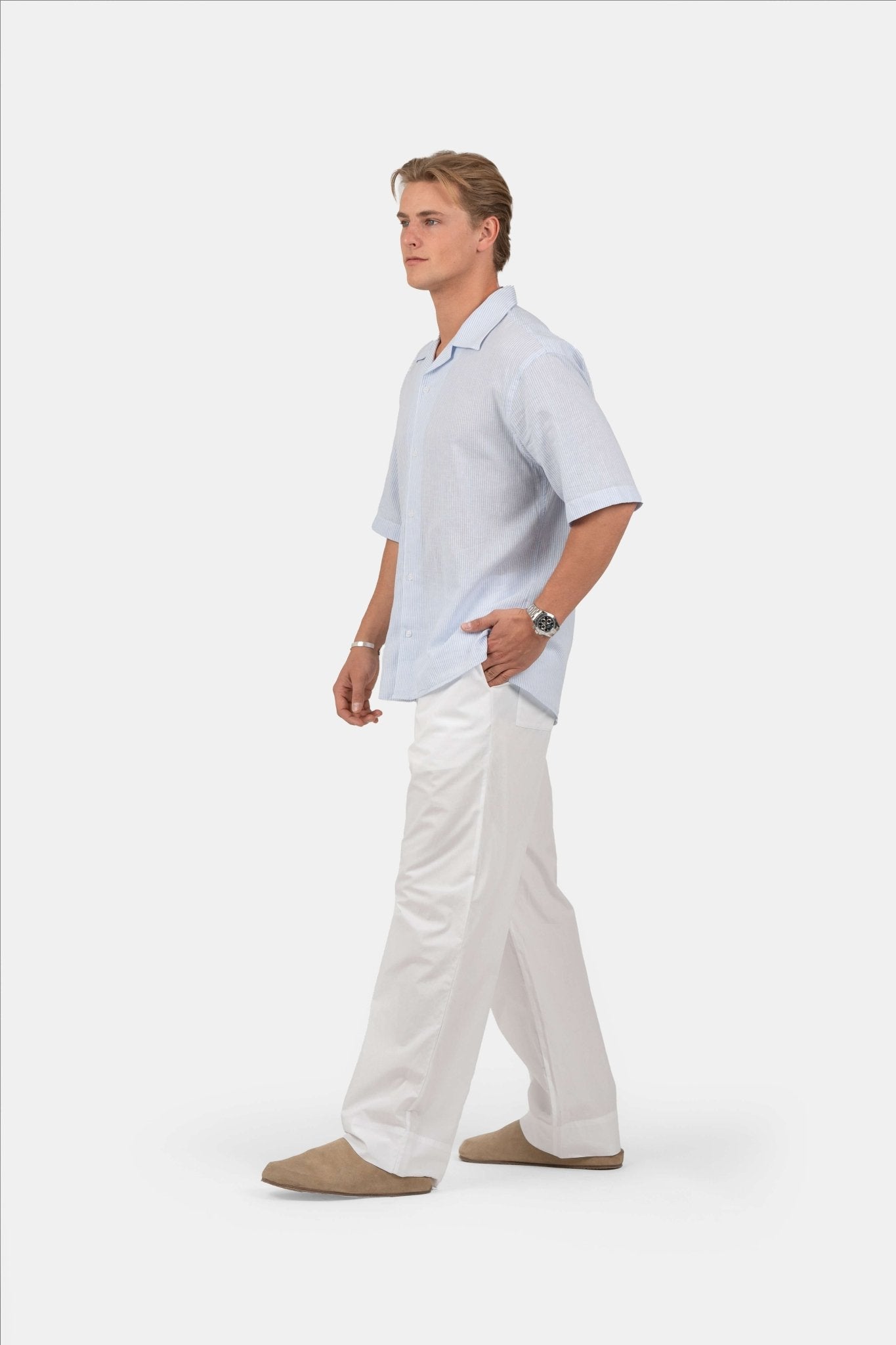 Pyjamas Pants Hvid |  Skagen-clothing.dk