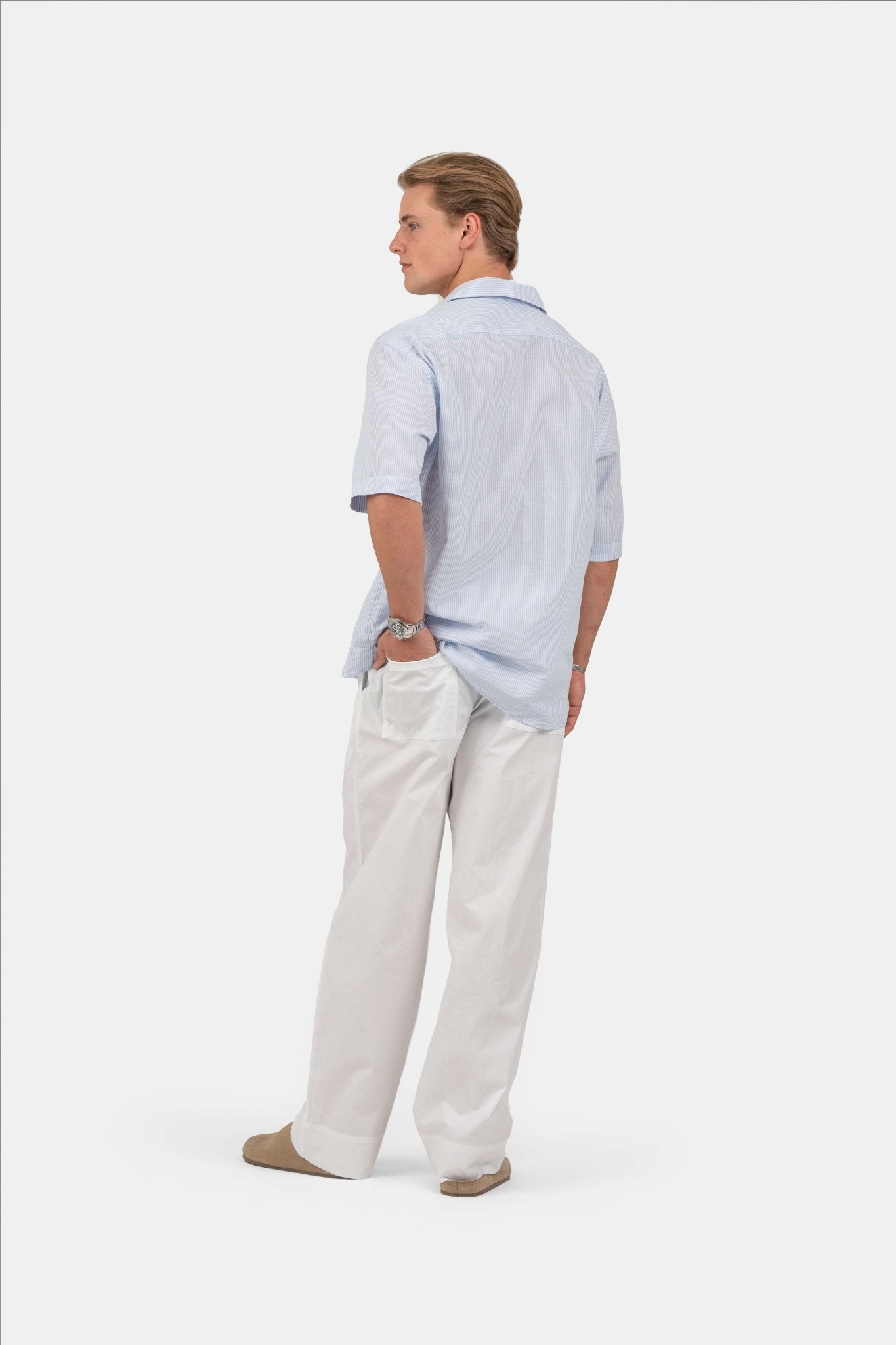 Pyjamas Pants Hvid |  Skagen-clothing.dk