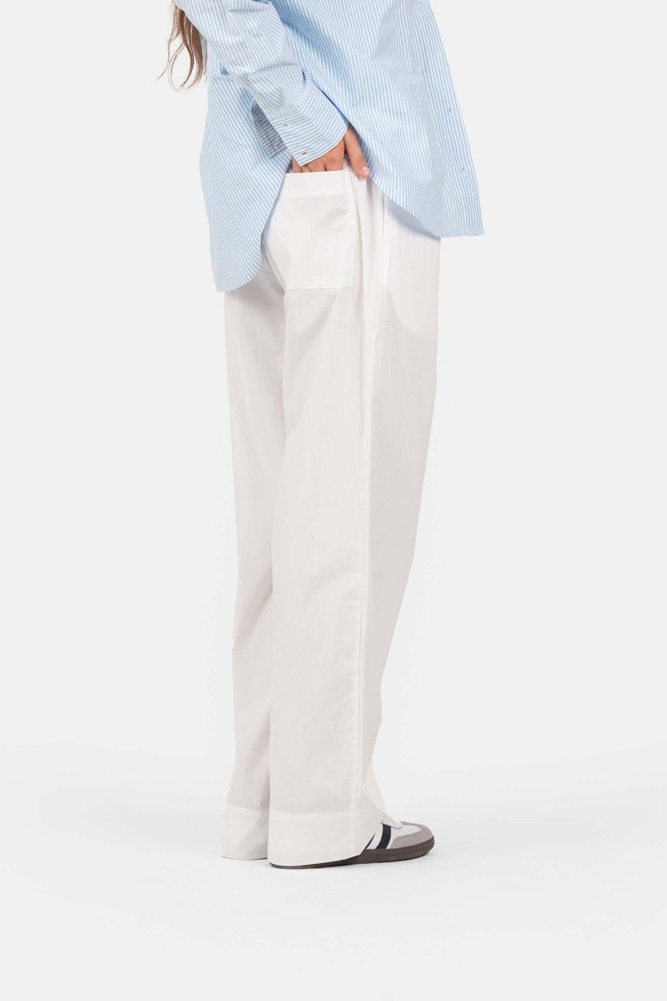 Pyjamas Pants Hvid |  Skagen-clothing.dk