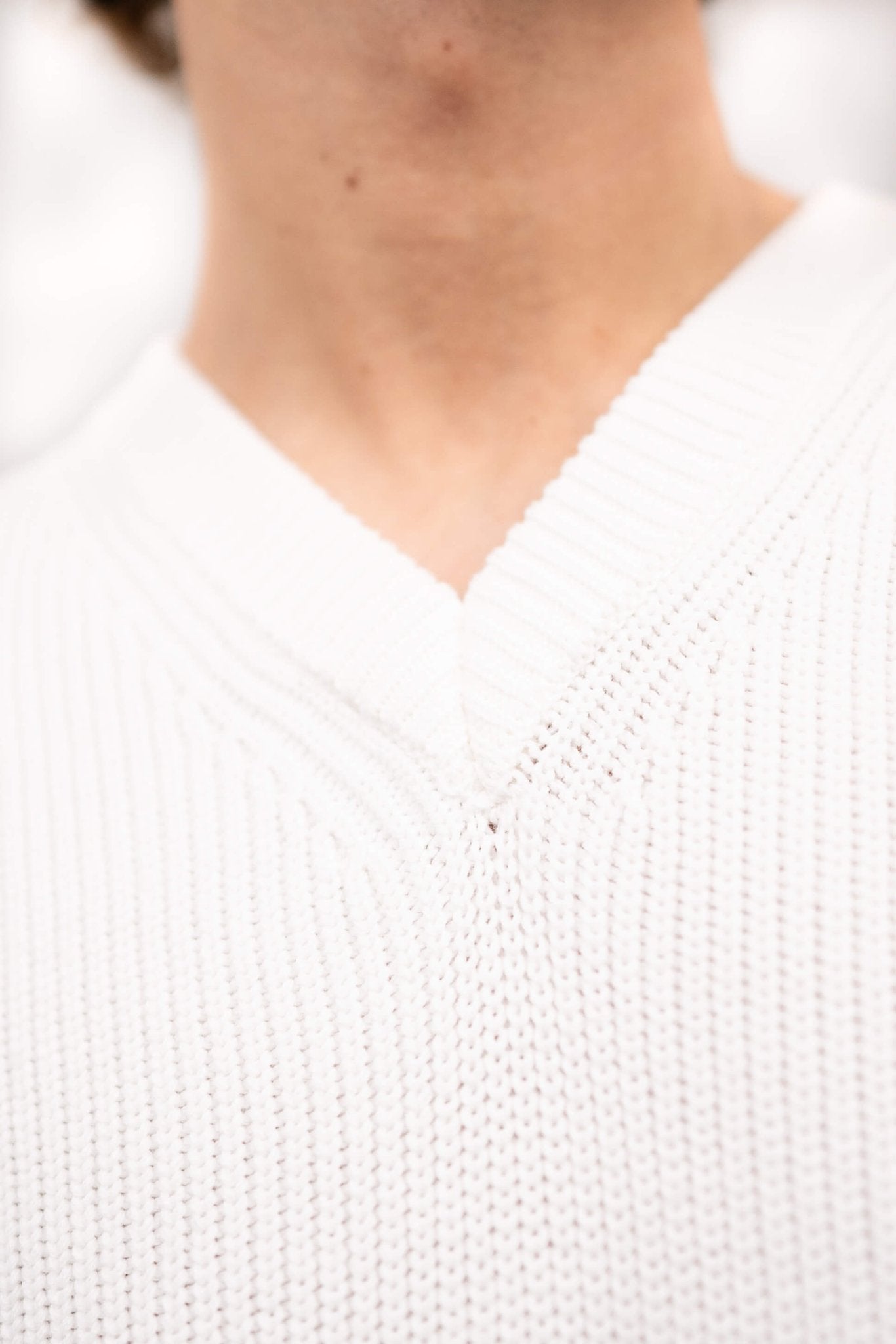 Strikvest Hvid |  Skagen-clothing.dk