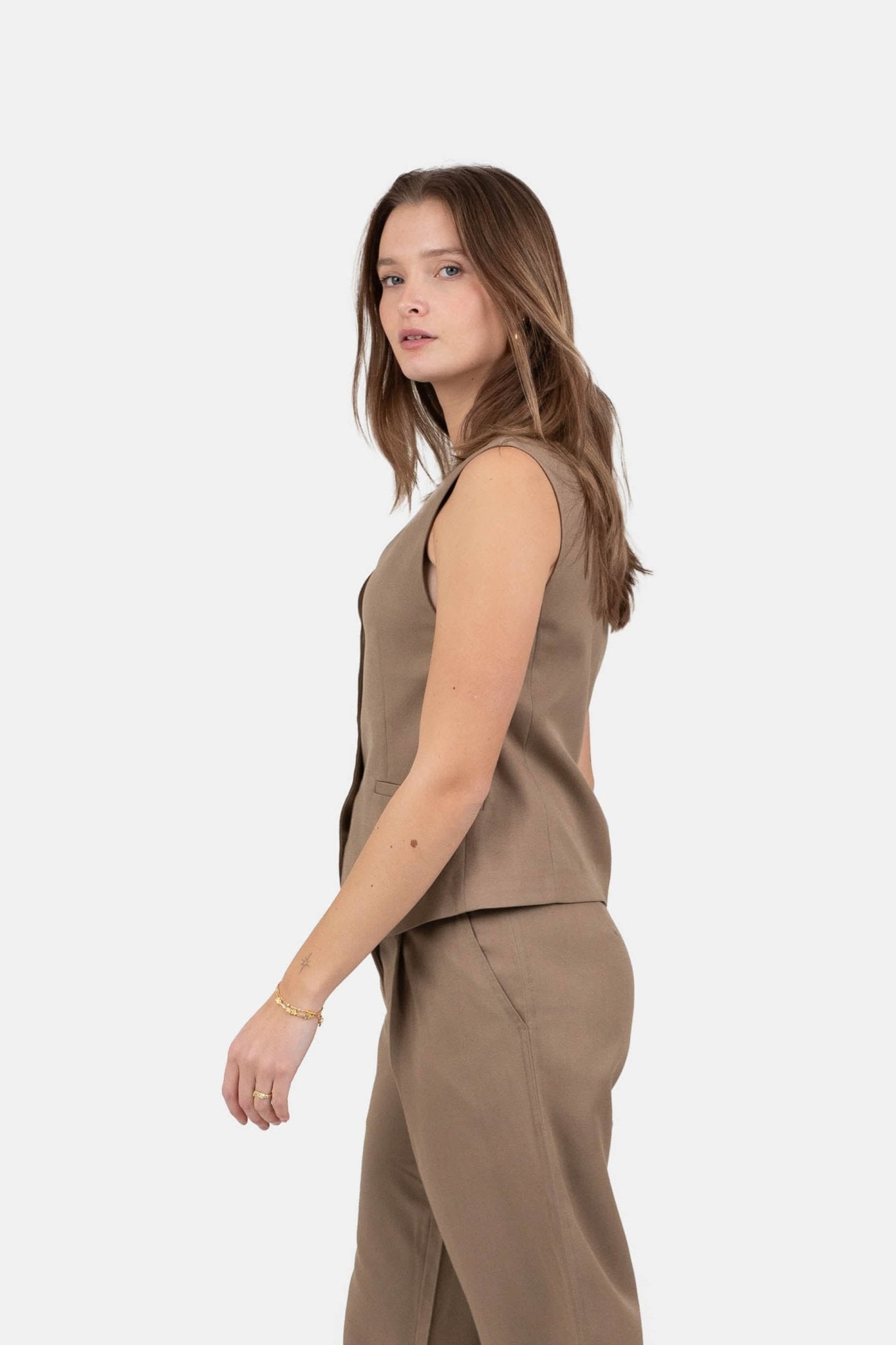 Suitvest Beige |  Skagen-clothing.dk