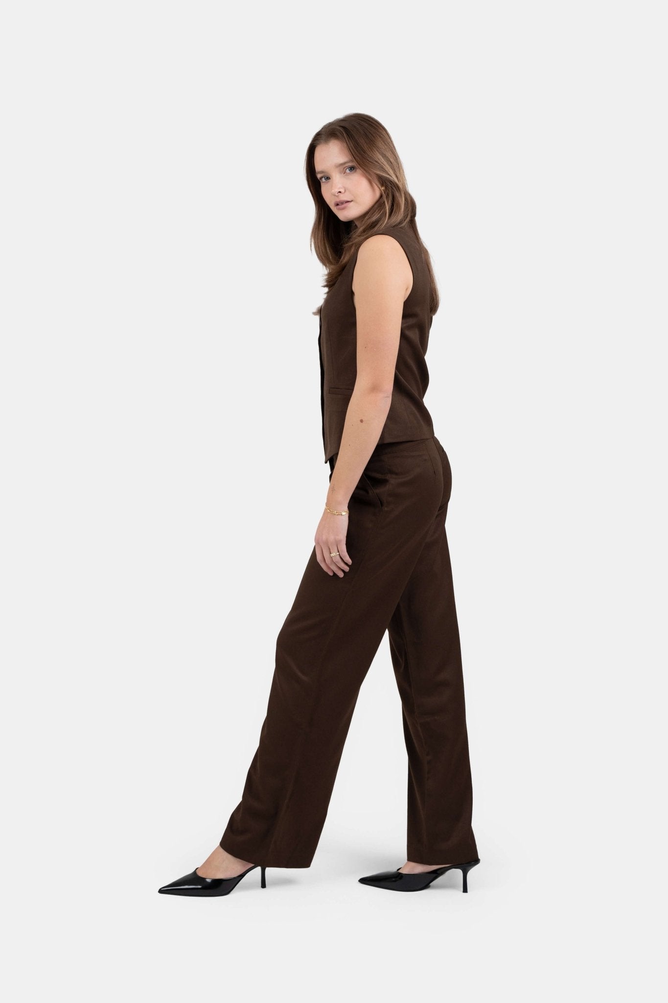 Suitvest Brun |  Skagen-clothing.dk