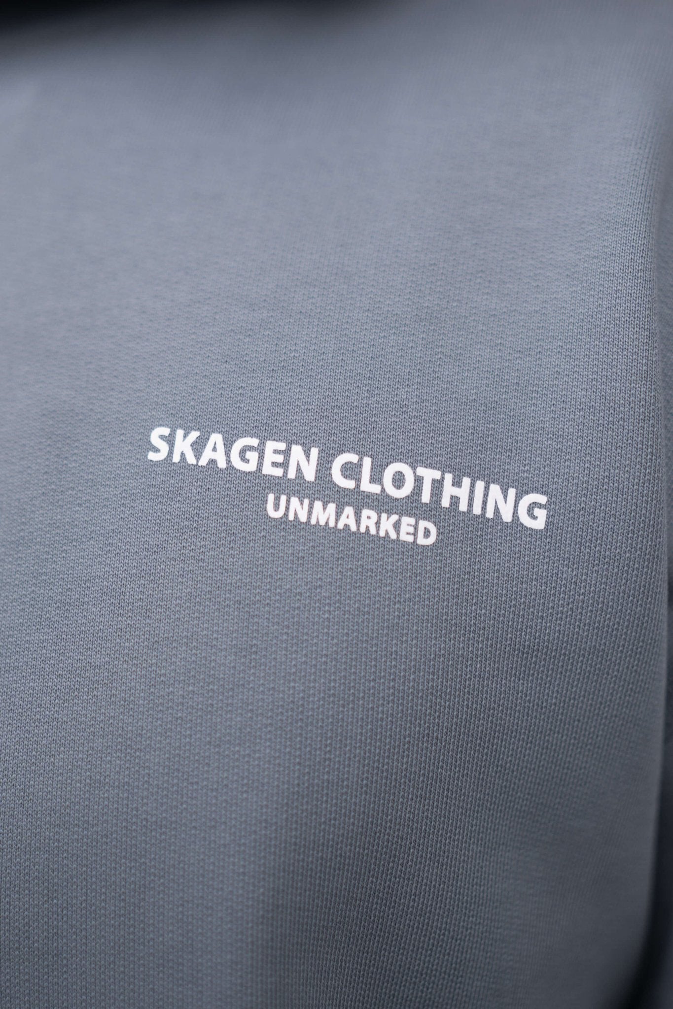 UNMARKED Hoodie Blå |  Skagen-clothing.dk