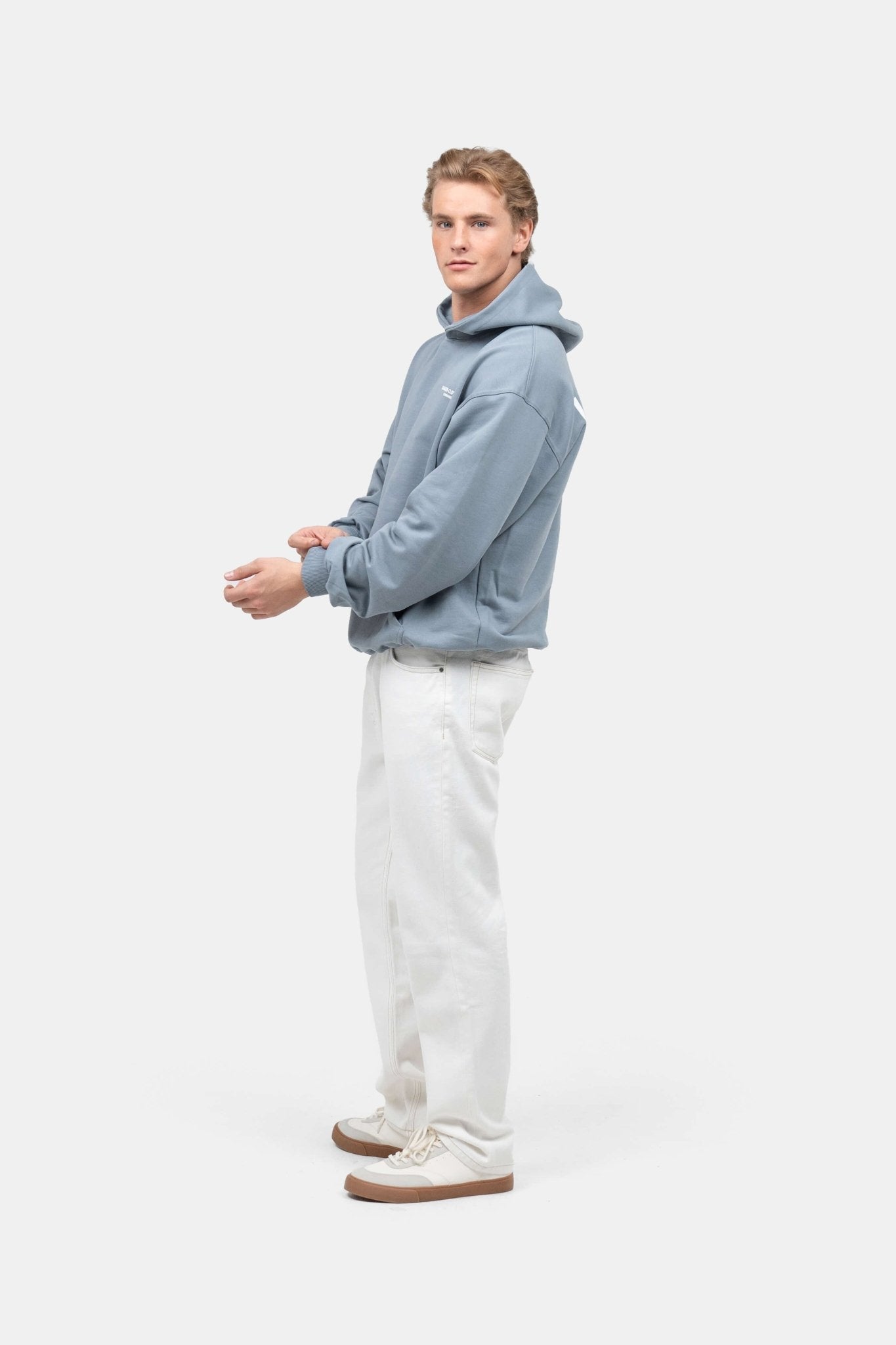 UNMARKED Hoodie Blå |  Skagen-clothing.dk