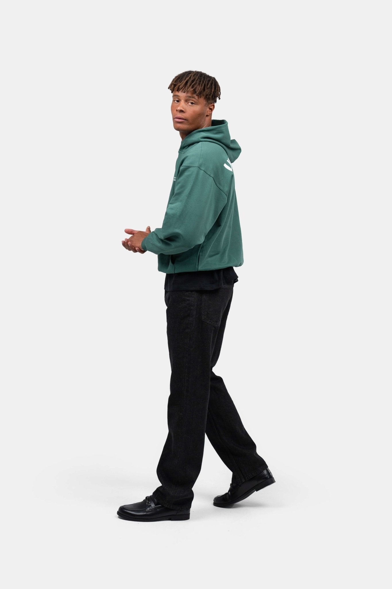 UNMARKED Hoodie Grøn |  Skagen-clothing.dk