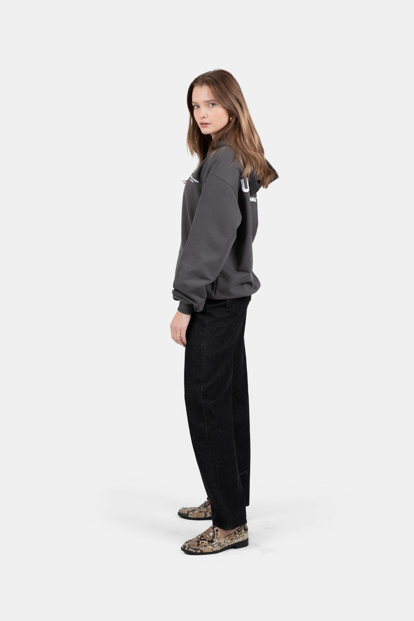 UNMARKED Hoodie Mørkegrå |  Skagen-clothing.dk