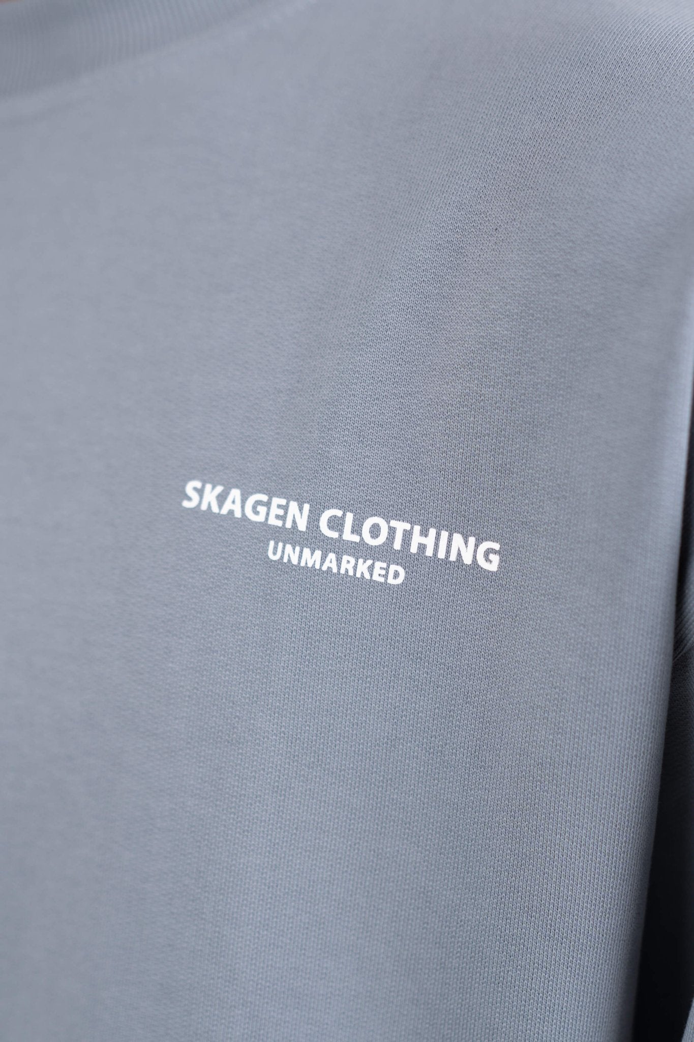 UNMARKED Sweatshirt Blå |  Skagen-clothing.dk