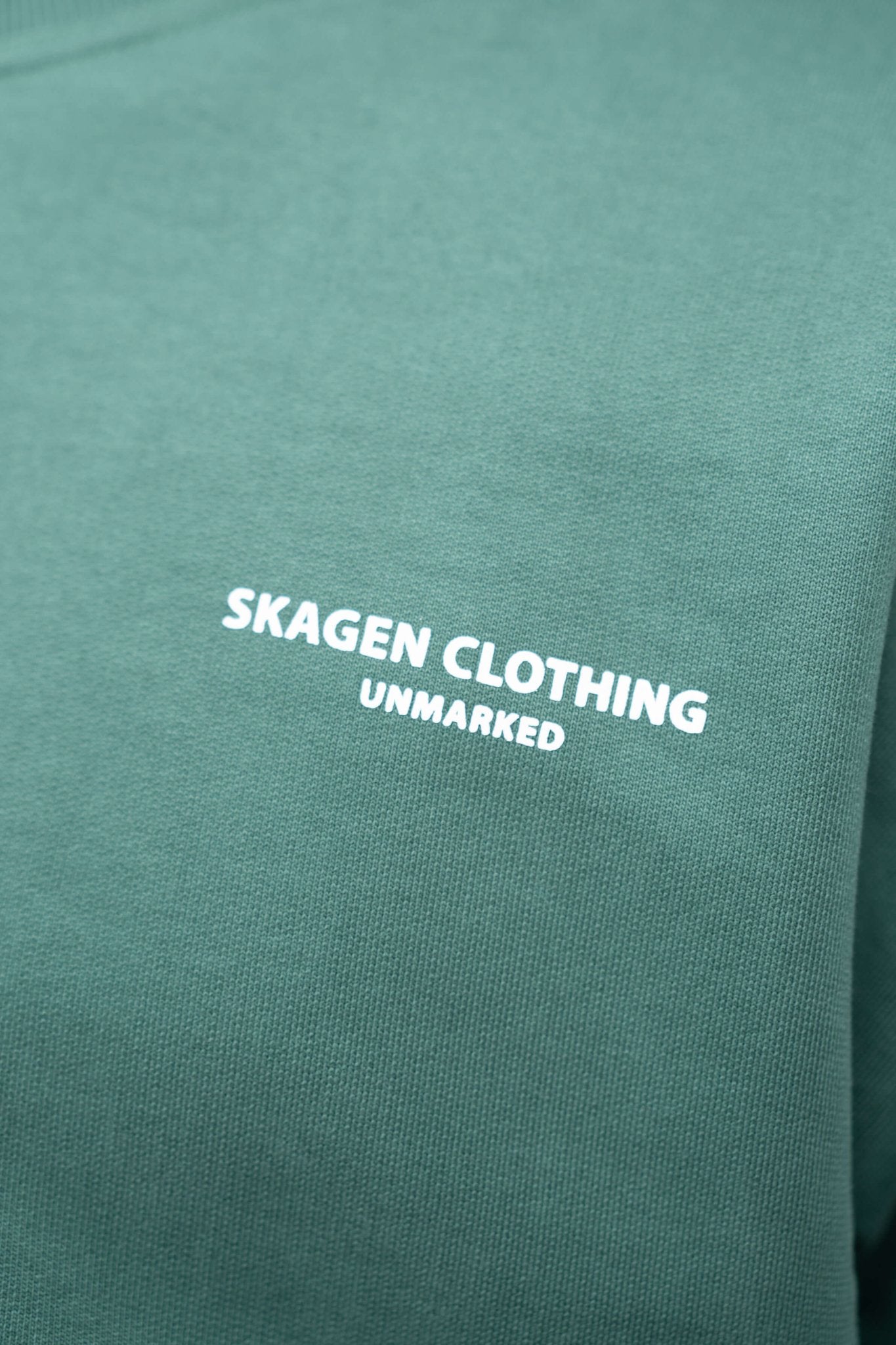 UNMARKED Sweatshirt Grøn |  Skagen-clothing.dk