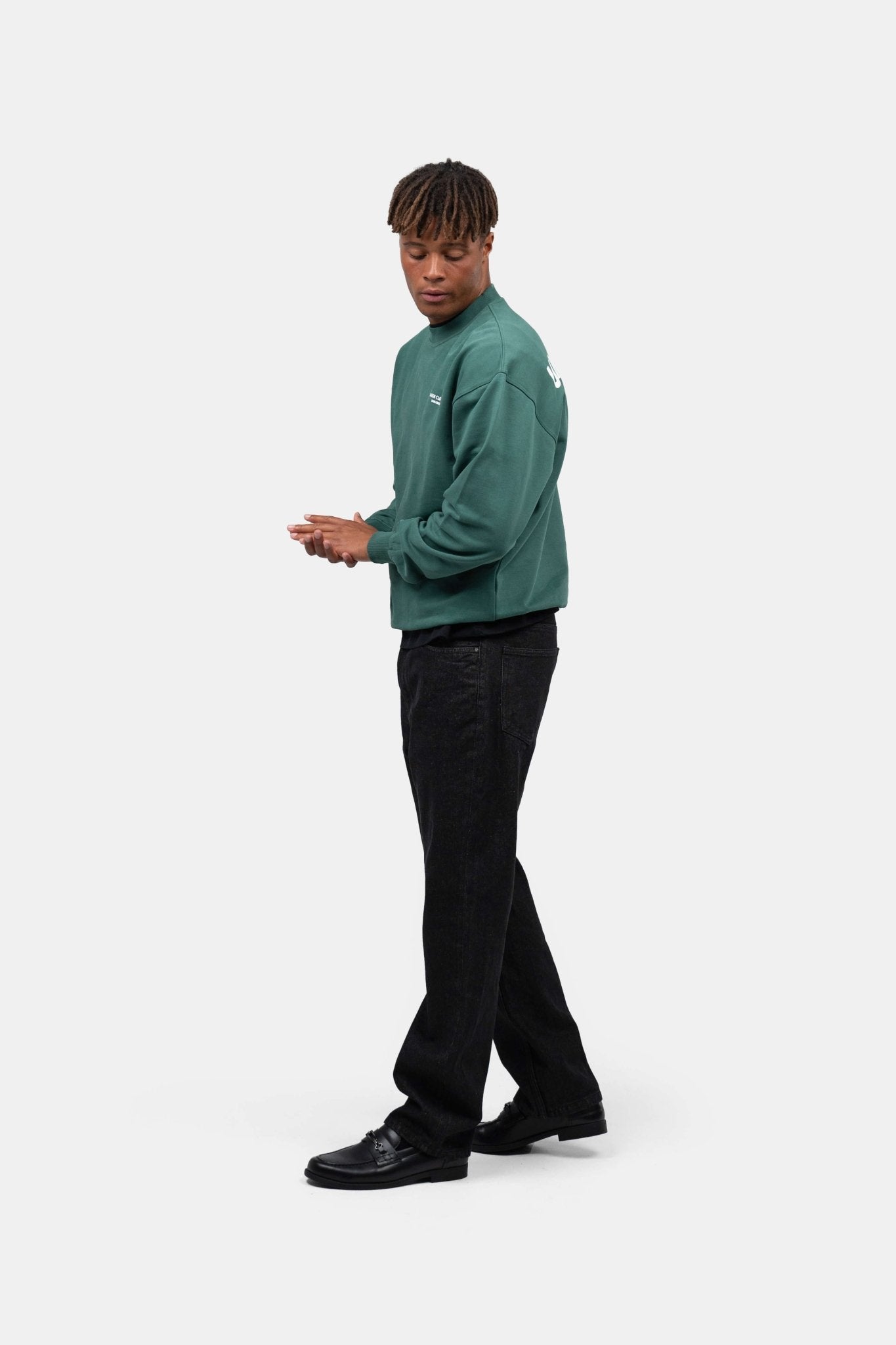 UNMARKED Sweatshirt Grøn |  Skagen-clothing.dk