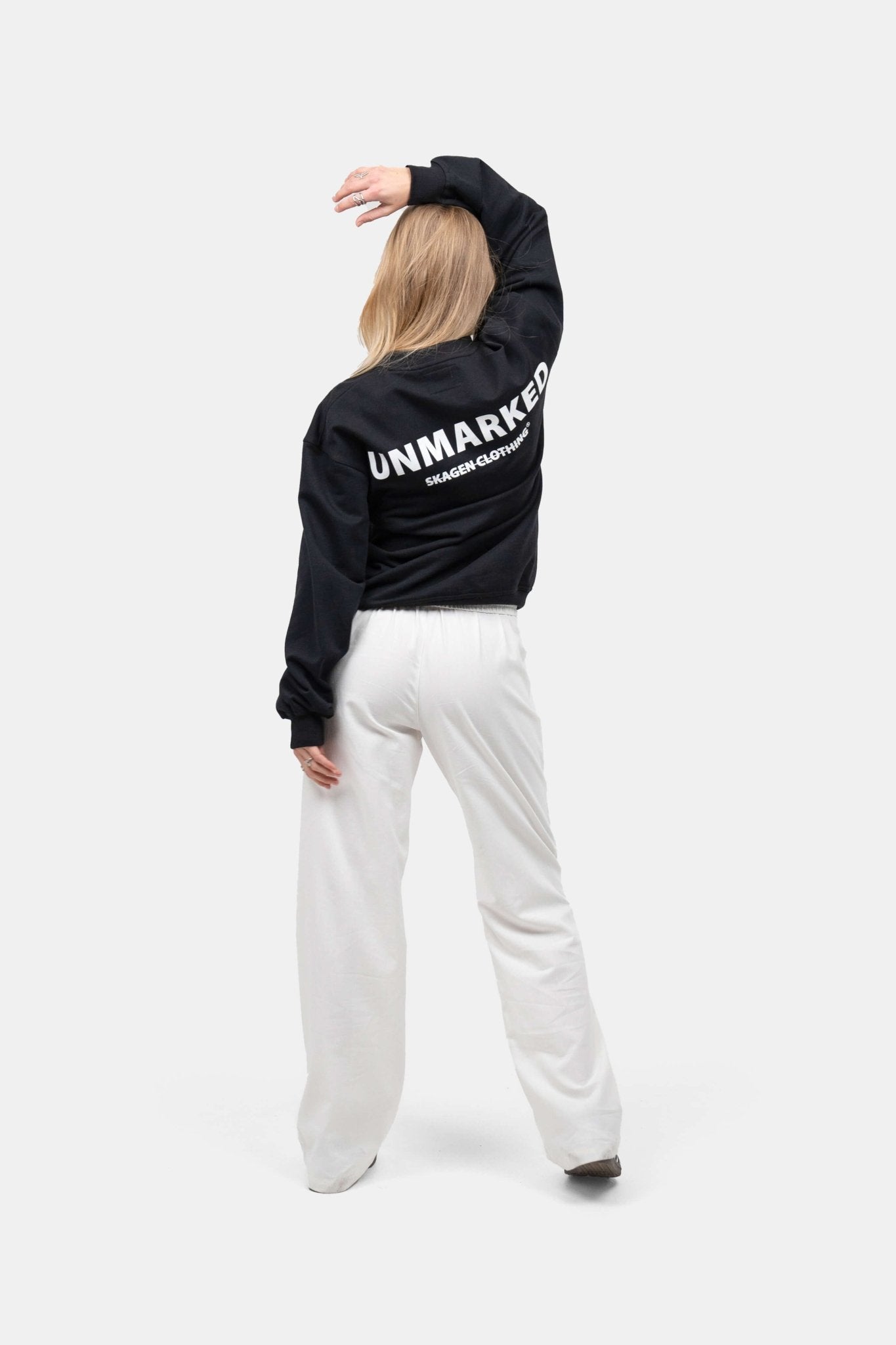 UNMARKED Sweatshirt Sort |  Skagen-clothing.dk