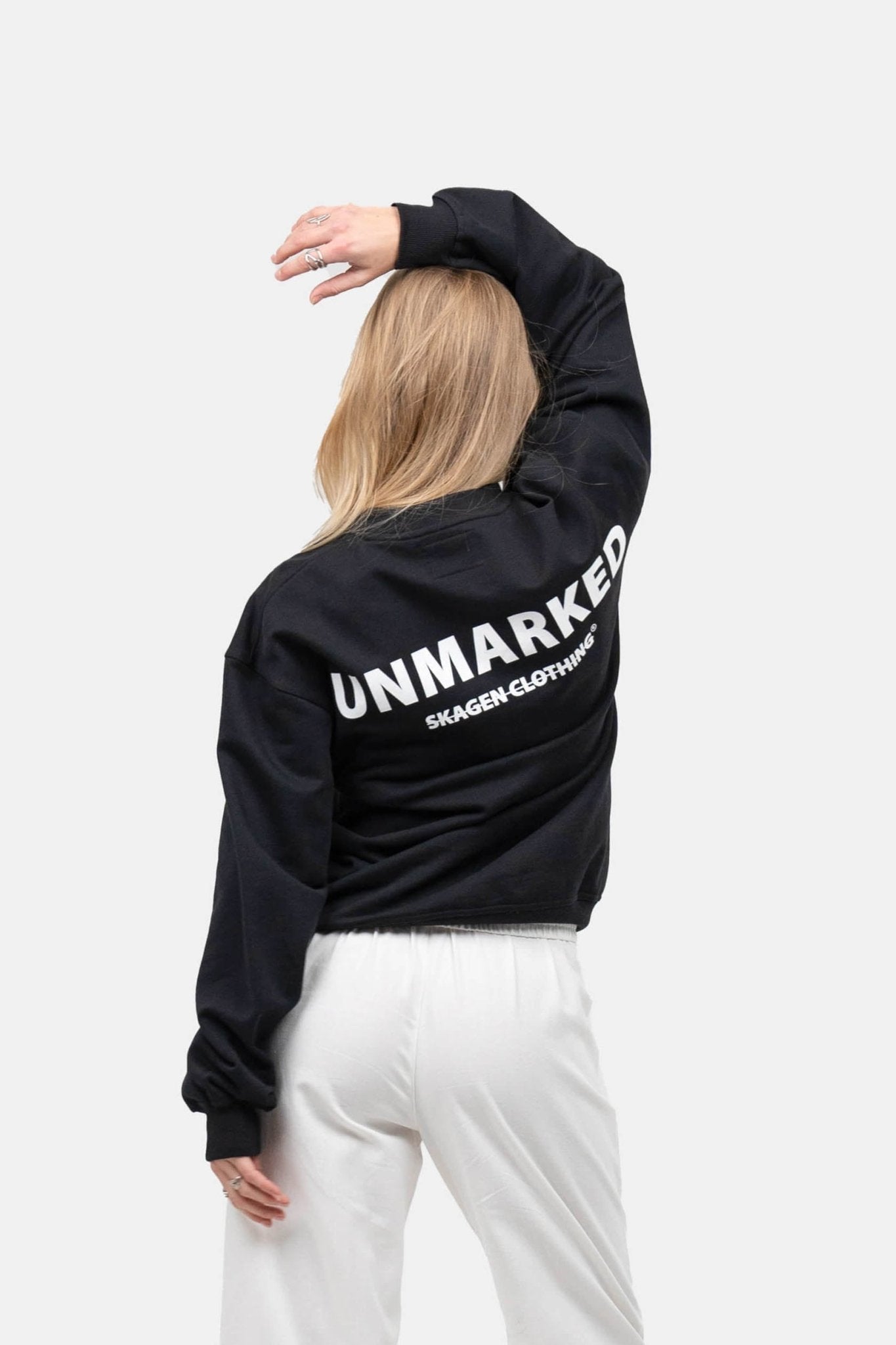 UNMARKED Sweatshirt Sort |  Skagen-clothing.dk