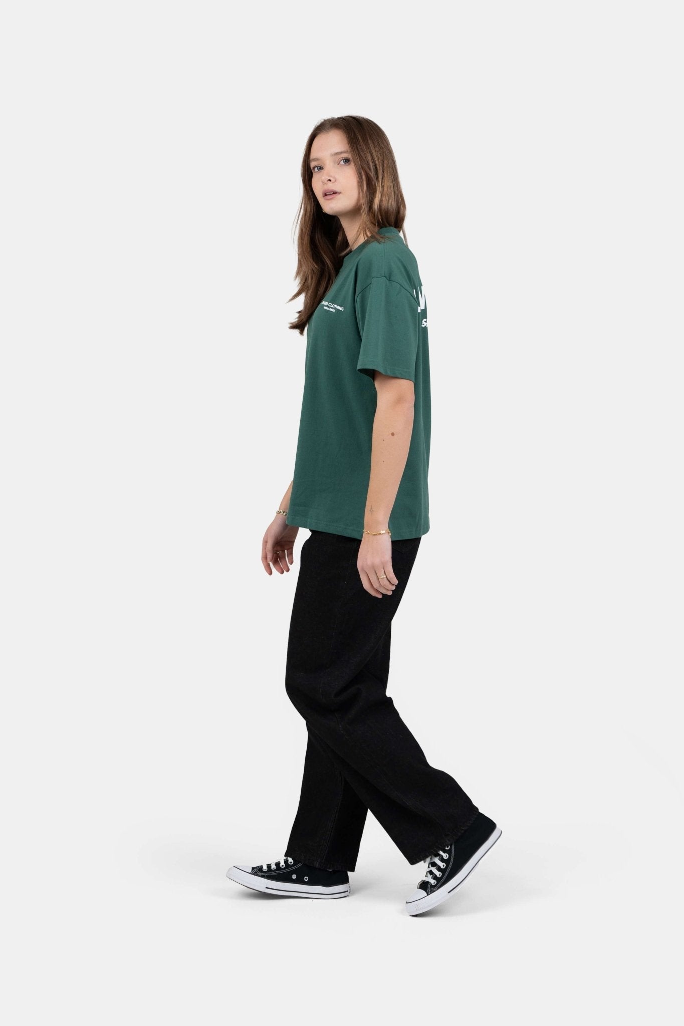UNMARKED T-shirt Grøn |  Skagen-clothing.dk