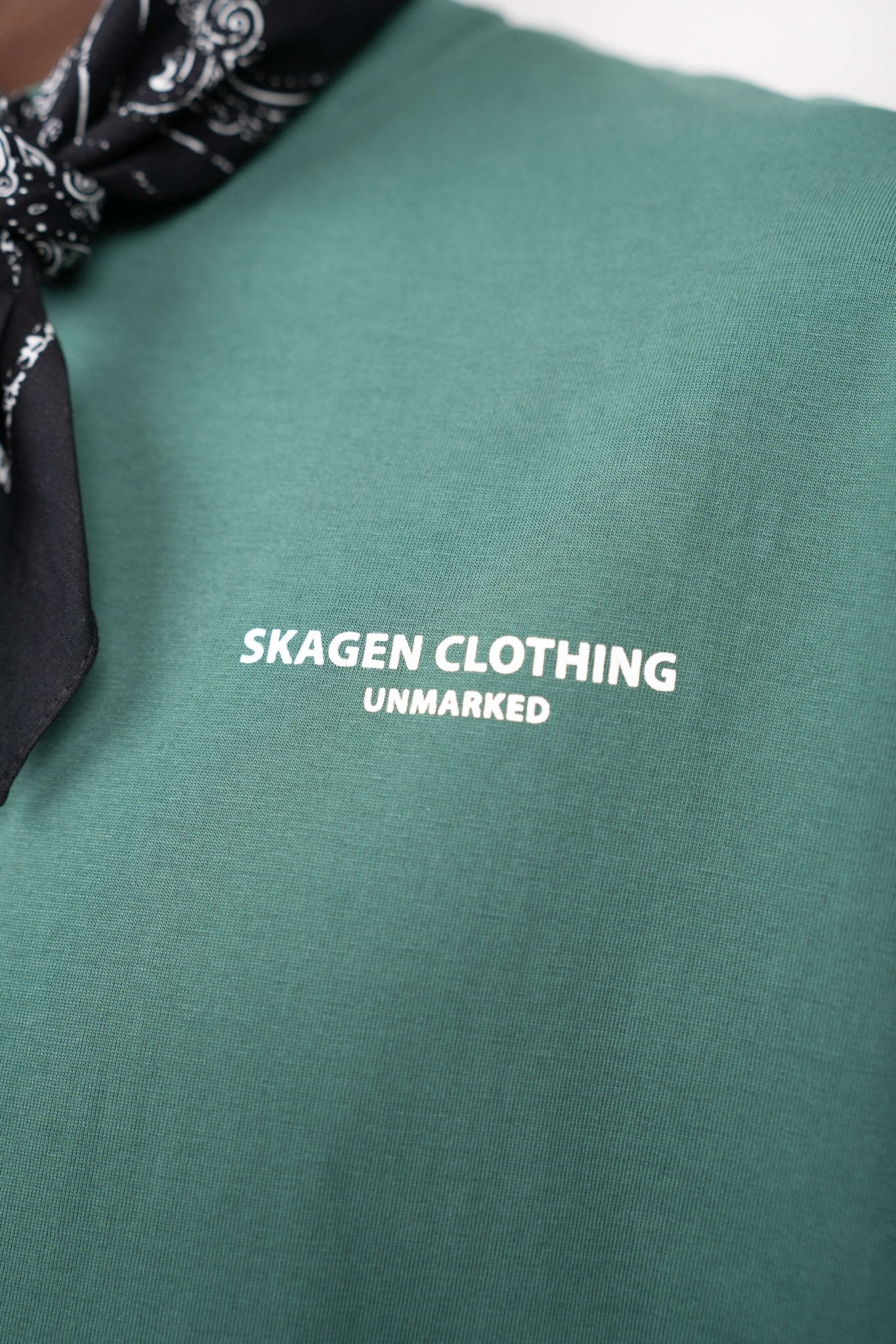 UNMARKED T-shirt Grøn |  Skagen-clothing.dk