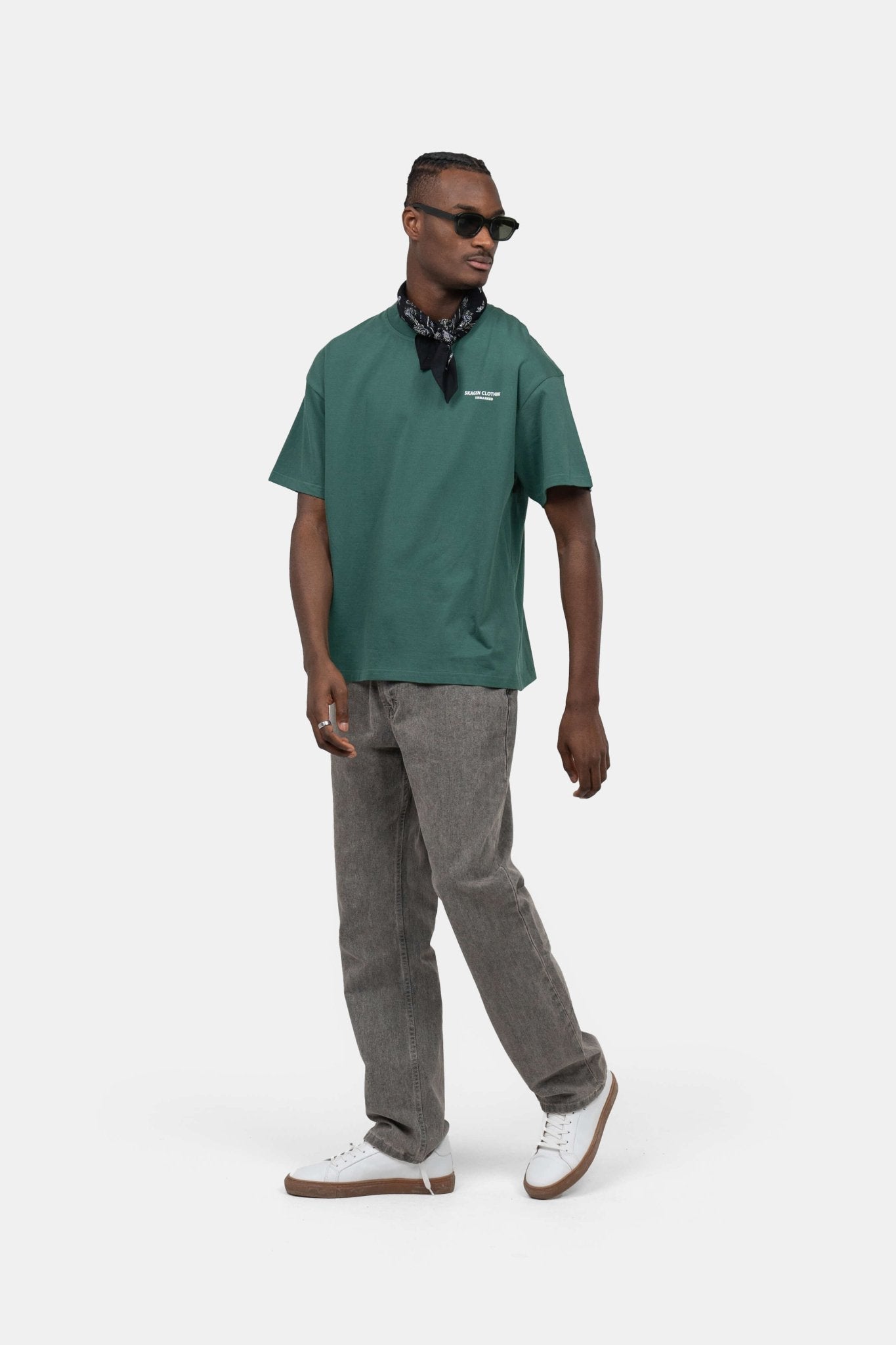UNMARKED T-shirt Grøn |  Skagen-clothing.dk