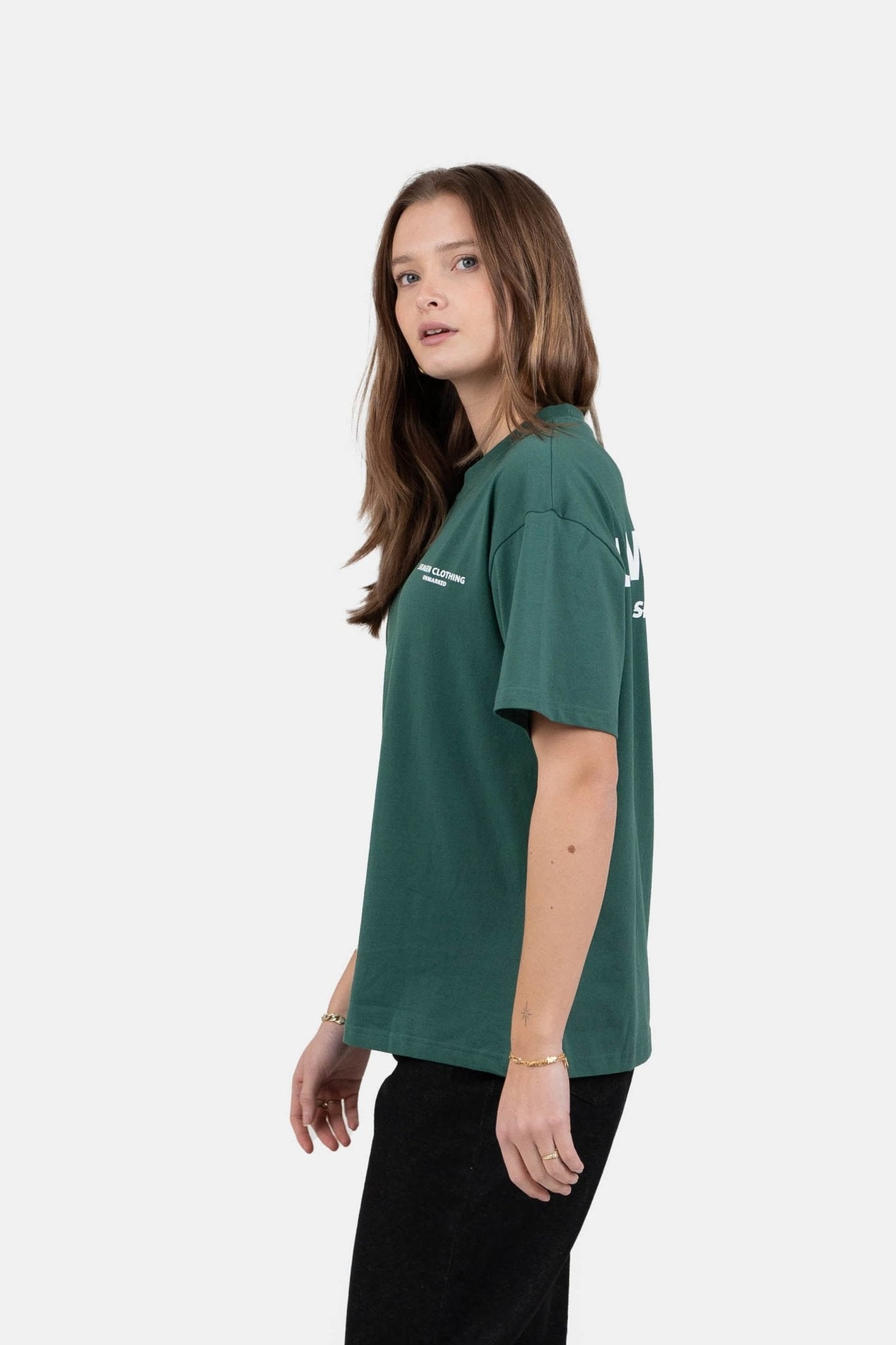 UNMARKED T-shirt Grøn |  Skagen-clothing.dk