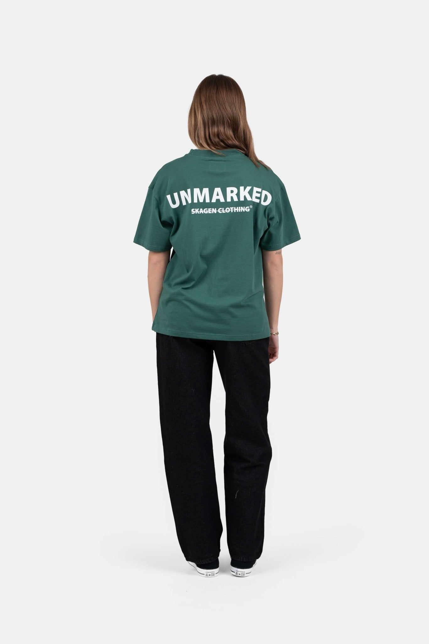 UNMARKED T-shirt Grøn |  Skagen-clothing.dk