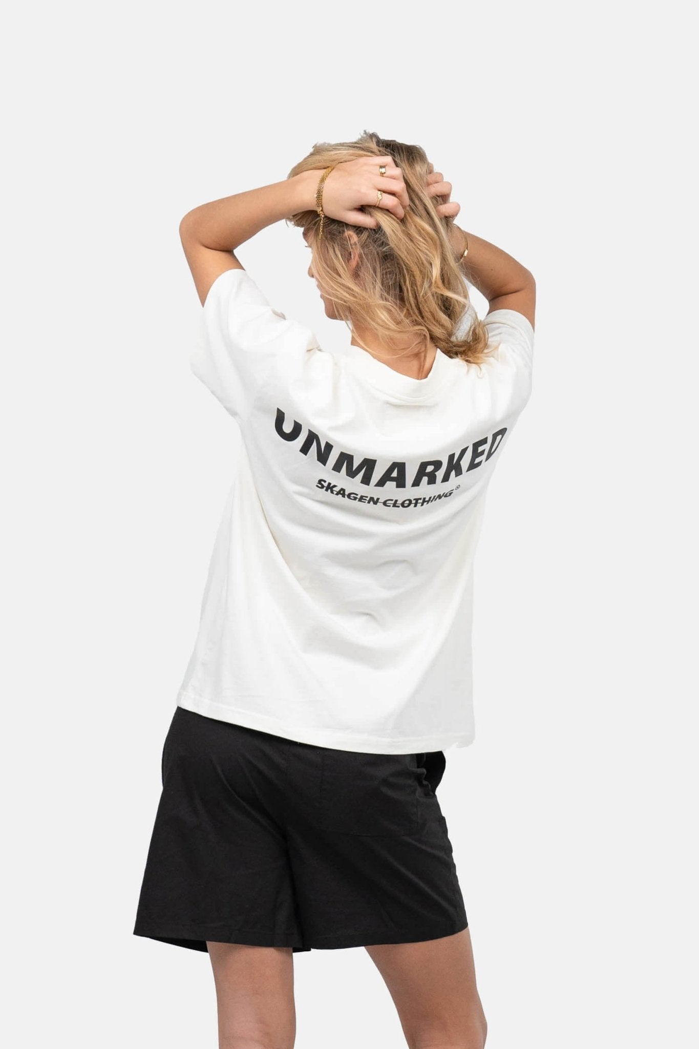 UNMARKED T-shirt Hvid |  Skagen-clothing.dk