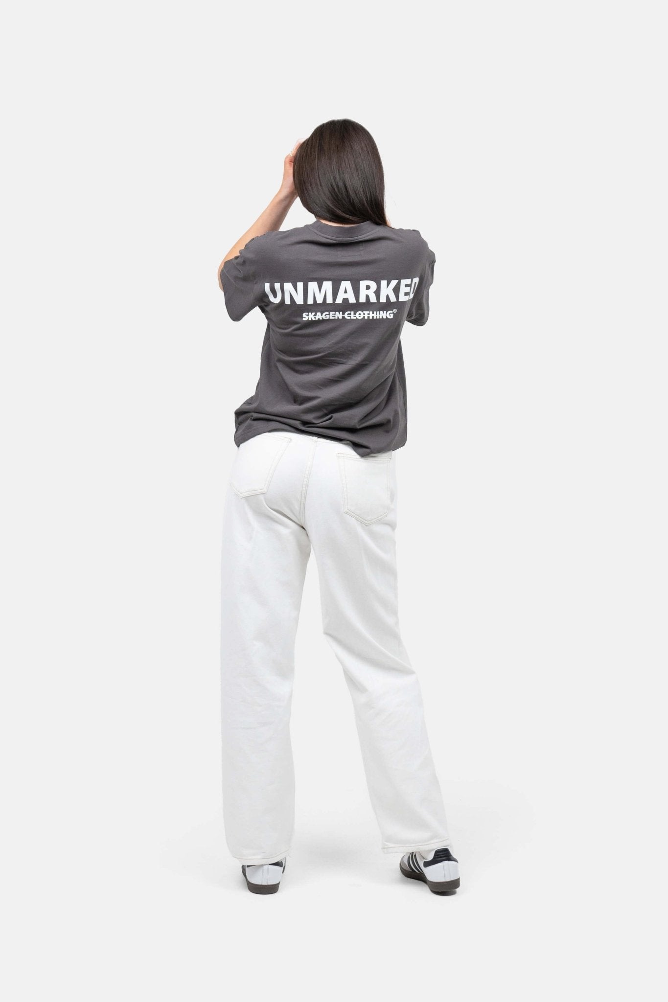 UNMARKED T-shirt Mørkegrå |  Skagen-clothing.dk