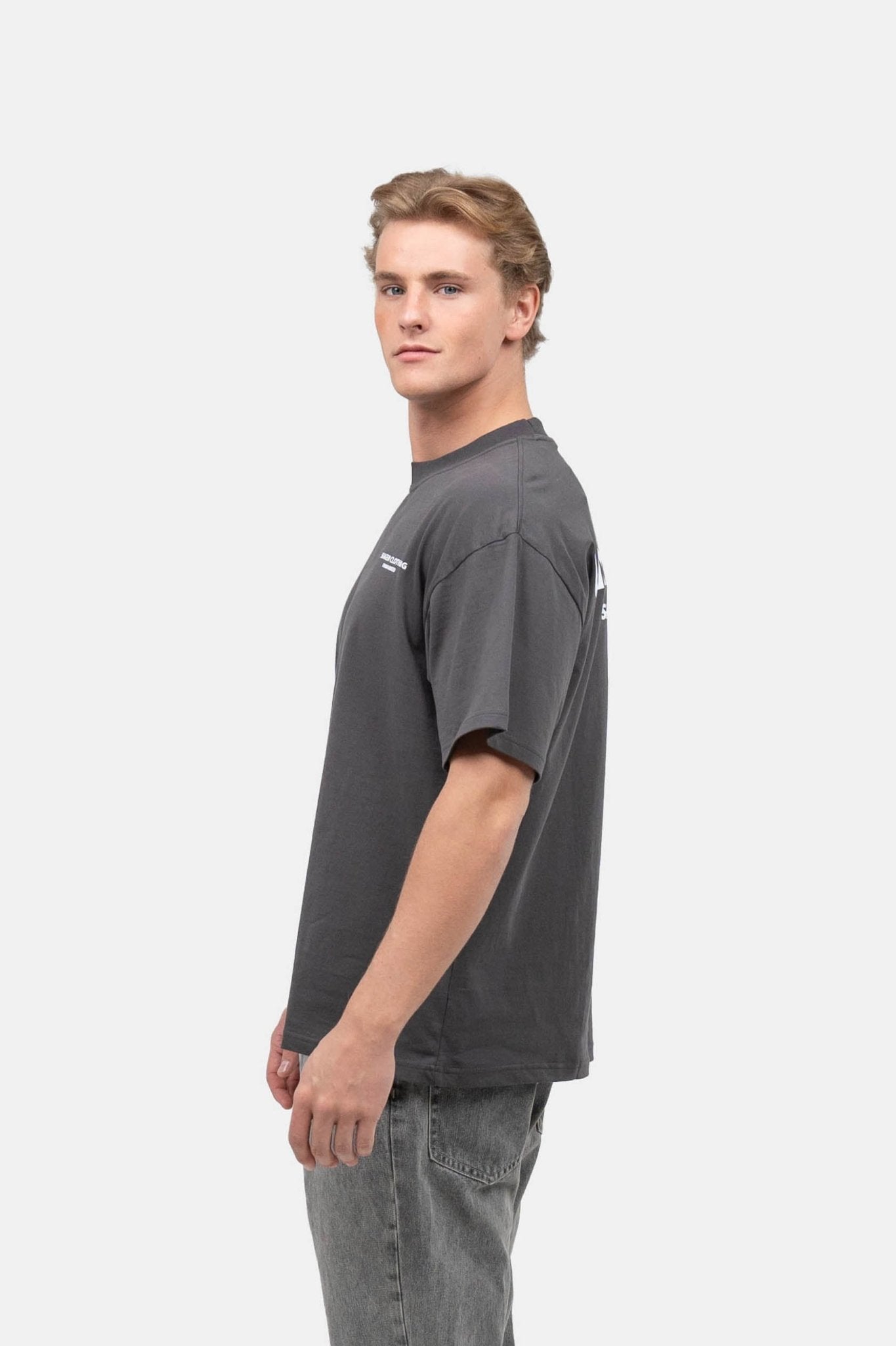 UNMARKED T-shirt Mørkegrå |  Skagen-clothing.dk