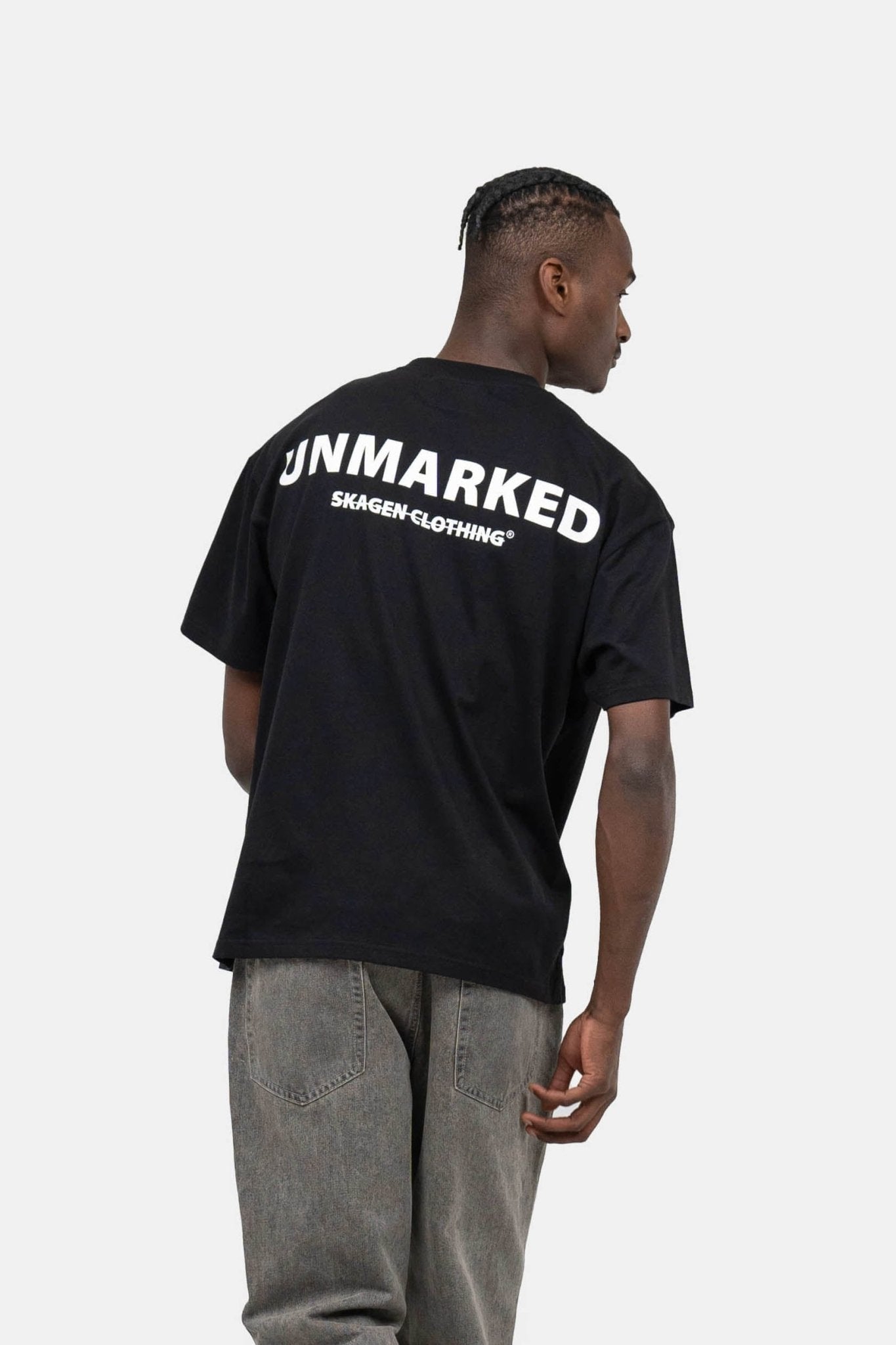 UNMARKED T-shirt Sort |  Skagen-clothing.dk