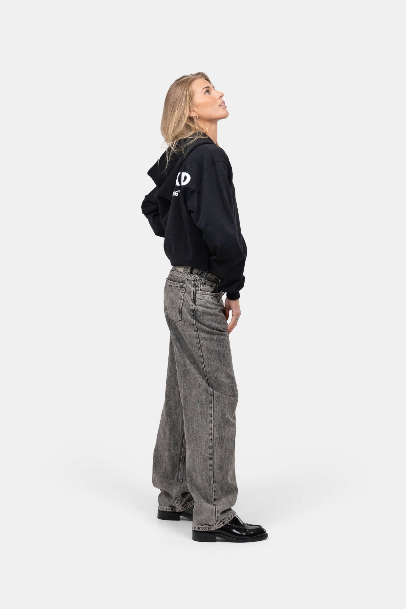 UNMARKED Zip-Hoodie Sort |  Skagen-clothing.dk